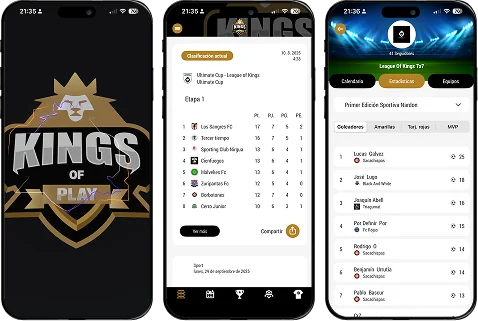 Kings of Play, eine eigene App auf Basis von La Liguilla